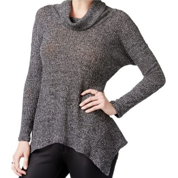 Bar III Women's Astermetric Ribbed Knit Sweater - Picture 1 of 4